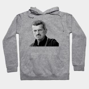 Guenther Steiner Black and White Hoodie